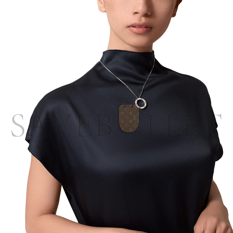 CARTIER LOVE NECKLACE, PAVED B7058000